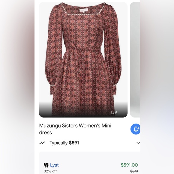 Muzungu Sisters - Anna Dress Circle of Life, Never Worn - Picture 14 of 14